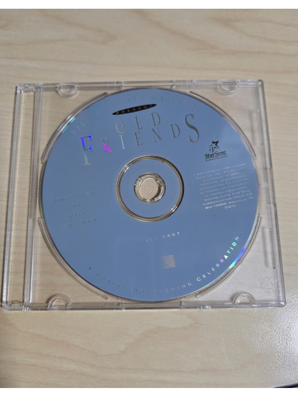 Bill & Gloria Gaither Old Friends CD A Gospel Homecoming